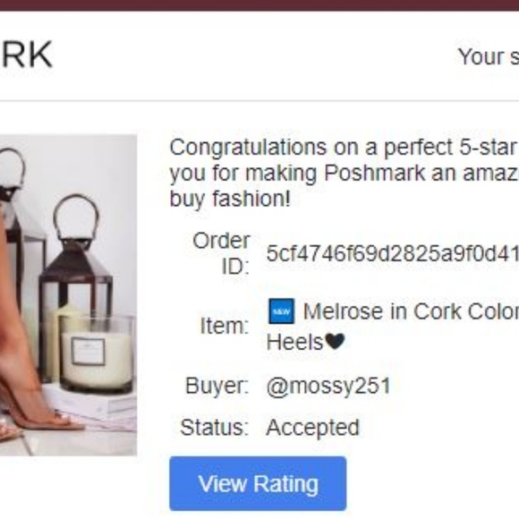 Transparent Clear Perspex High Heels Size 6 - Picture 8 of 8